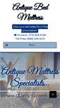 Mobile Screenshot of antiquebedmattress.com